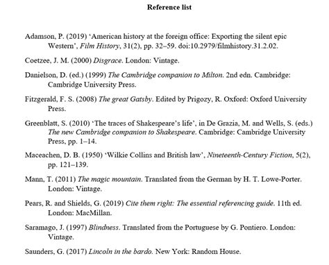 Harvard Style Bibliography | Format & Examples