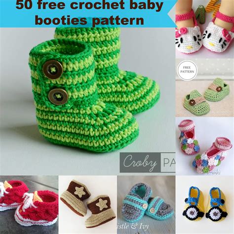 All Free Crochet Baby Booties Pattern - Crochet Pattern Free