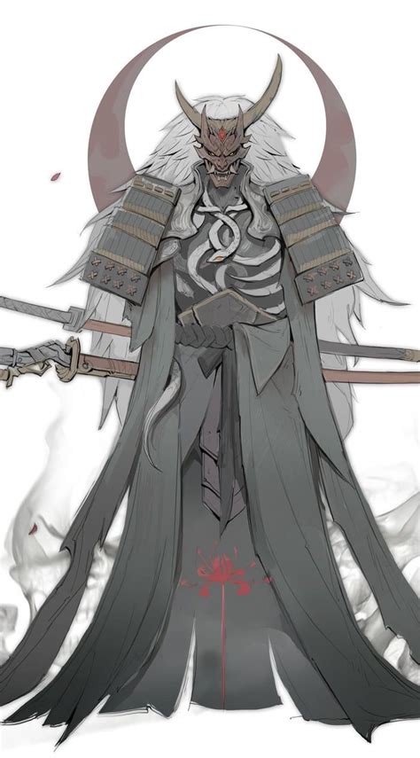 Shogun by Yi (original version) - Wallpaper | Samurai art, Concept art ...