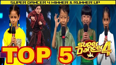 Super Dancer 4 Winner, Runner Up and Prize Money - ReadersFusion