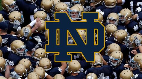 Notre Dame Fighting Irish Background in HD 1080p with Logo - HD ...