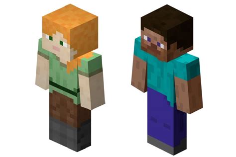 Minecraft Alex Skin Template