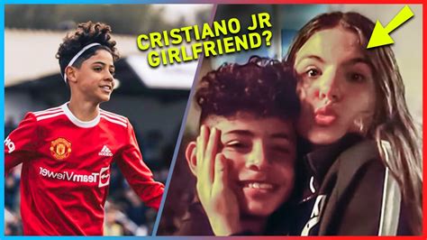 Who Is Cristiano Ronaldo Jr's Girlfriend? - YouTube