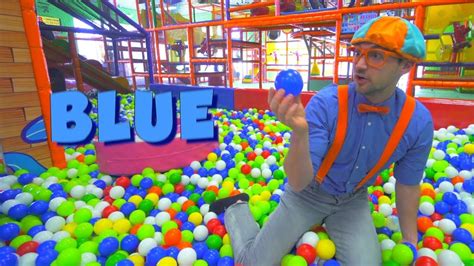 Blippi at the Play Place and Learn Colors Compilation | Safe ...