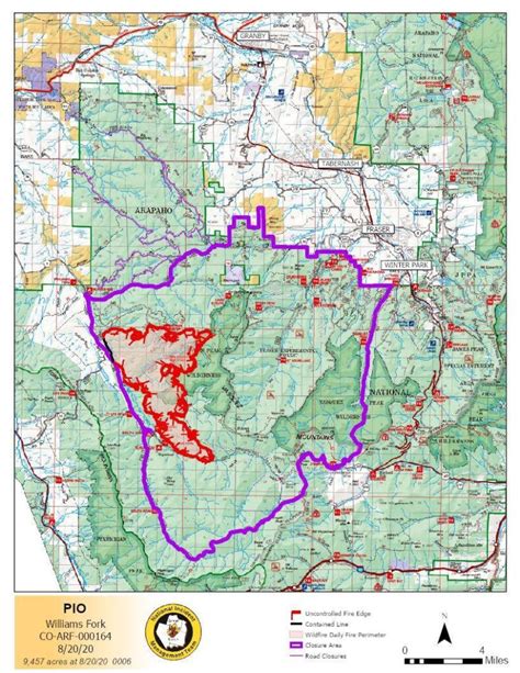 Colorado Wildfires Map