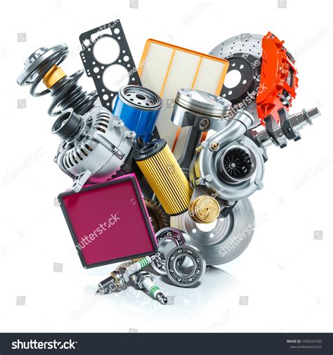 Auto Parts Logo 3d Render On Stock Illustration 1935631936 | Shutterstock