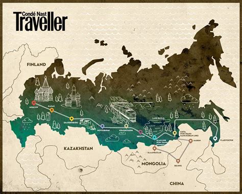 Trans-Siberian Railway Map and Guide