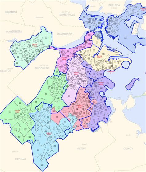 Demographics of Boston Districts and Neighborhoods – 2015 Data ...