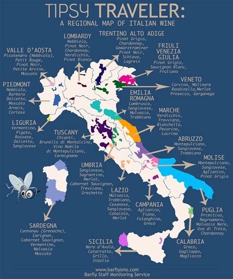 Our Tipsy Traveler tours the wine regions of Italy, leaving a molto ...