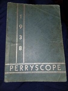 Perry High School 1938 Yearbook PIttsburgh, PA The Perryscope | eBay