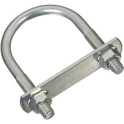 Stainless Steel SS U Clamp, Size: 1/2"-4", for Pipe Fitting at Rs 18 ...