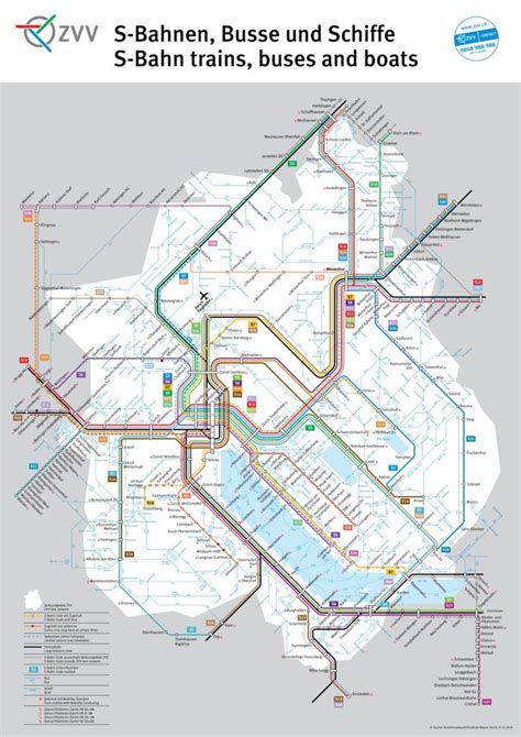 Zurich S Bahn Map PDF File download a printable Image File Official ...