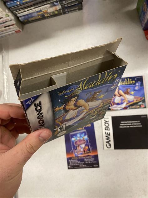 ⚡️Disney's Aladdin (Nintendo Game Boy Advance) GBA Box Manuals ONLY ...