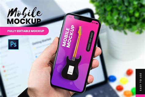 Mobile Mockup - Design Template Place