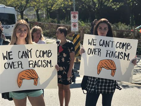 16 photos of the best protest signs at Vancouver's rally against racism ...