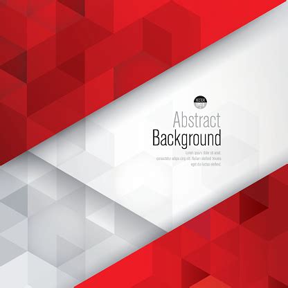 Red And White Background Vector Stock Illustration - Download Image Now ...