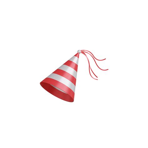 3D Birthday Hat Object 10175827 PNG