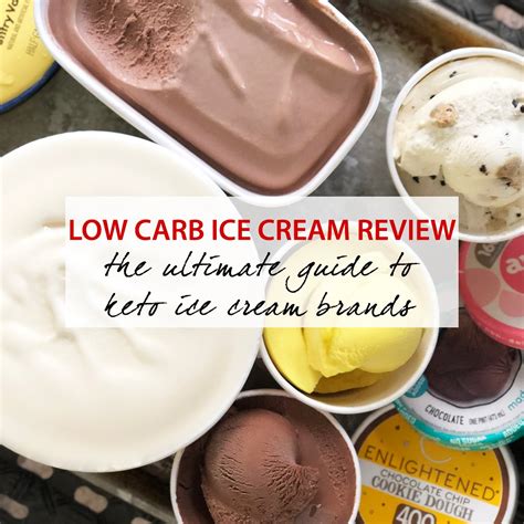 Low Carb Ice Cream Review - The Ultimate Guide to Keto Ice Cream Brands ...