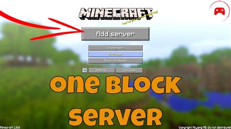 One Block Minecraft Server IP - YouTube