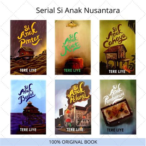 Jual Paket 6 Buku Serial Si Nusantara - Novel Tere Liye (100% Original ...