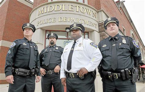 Five officers promoted at Middletown PD