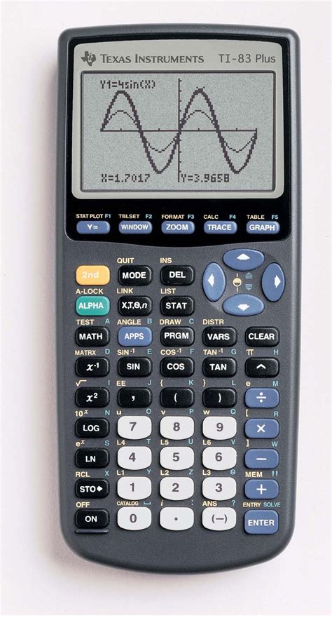 Texas Instruments TI-83 Plus graphing calculator