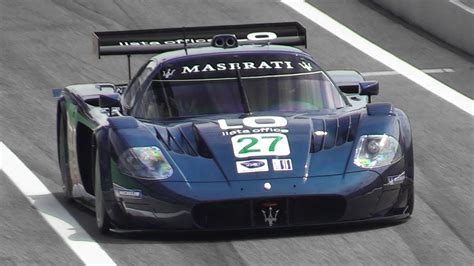 Maserati MC12 GT1 Great V12 Sound on Track!! - YouTube