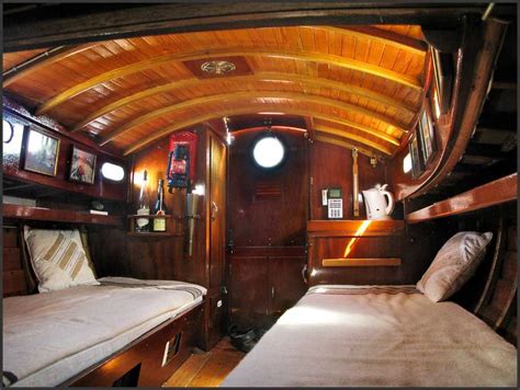 index111KitYu4 | Boat interior, Wooden boat building, Sailboat interior