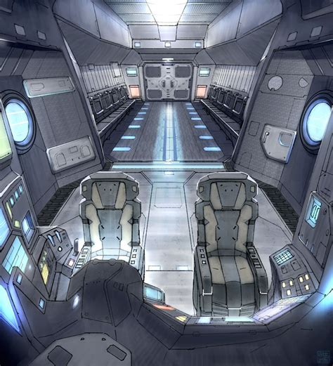 Interior | Spaceship interior, Futuristic interior, Spaceship design