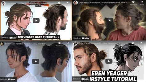 Best Eren Yeager Hairstyle Tutorials - AOT Season 4, Part 2