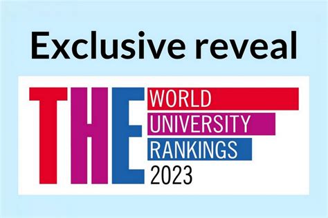 World rankings coming soon | Times Higher Education (THE)