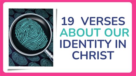 19 Powerful verses about our identity in Christ