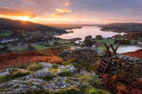 Sunrise at Loughrigg Fell, Lake District, Cumbria : MostBeautiful