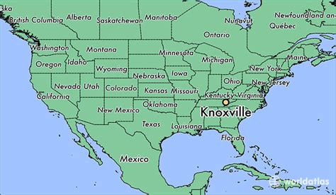 Where is Knoxville, TN? / Knoxville, Tennessee Map - WorldAtlas.com