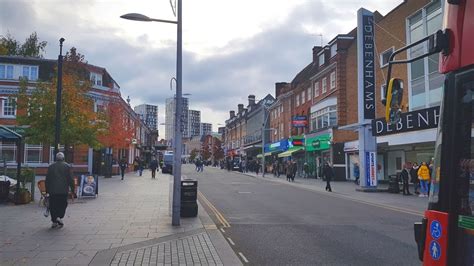 HARROW Town Centre London - FULL Walking Tour - YouTube