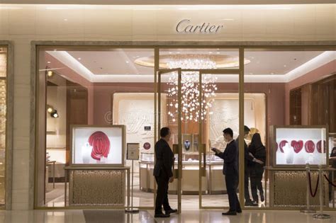 Cartier Store in the Siam Paragon Shopping Mall, Bangkok Editorial ...