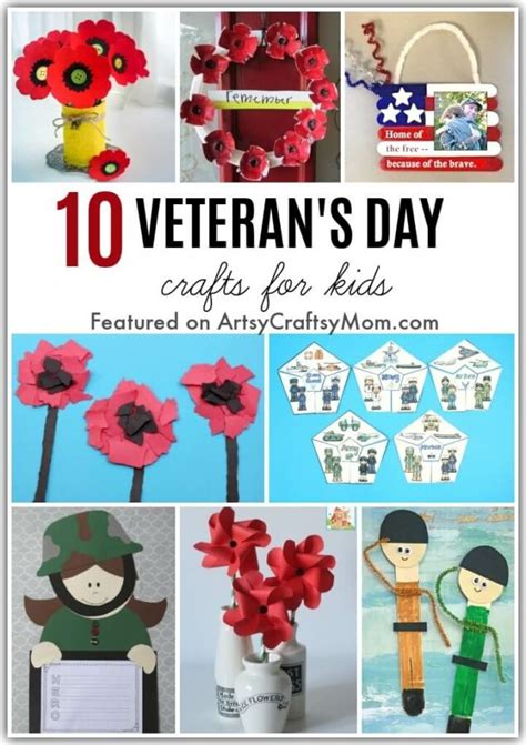 10 Veterans Day Crafts for Kids - Artsy Craftsy Mom