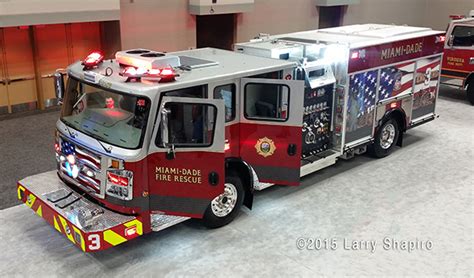 Miami Dade Fire Rescue Engine 3 features a memorial to the 343 FDNY ...