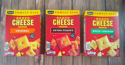 Savoritz Baked Cheese Crackers | Aldi Reviewer