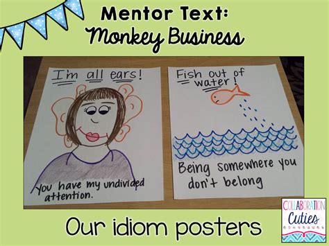 Collaboration Cuties: Monkey Business and Idioms- Must Read Mentor Text