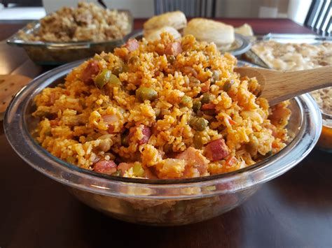 Arroz Con Gandules (Rice with Pigeon Peas)