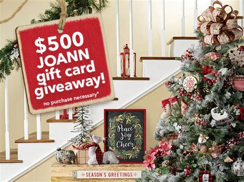 JOANN Giveaway: Earn a $500 Gift Card - The Ibotta Blog