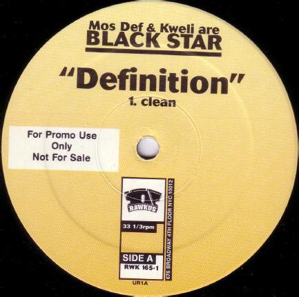 Black Star - Definition | Releases | Discogs