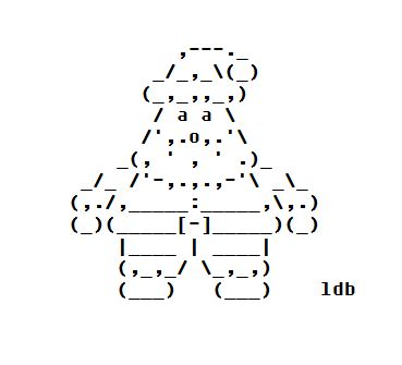 Santa Claus 2015 | Ascii art, Text art, Typewriter art