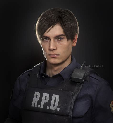 RE2 Remake: Leon by AnubisDHL on DeviantArt