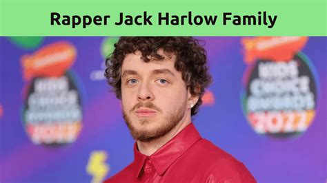 Rapper Jack Harlow Family - People Magazine