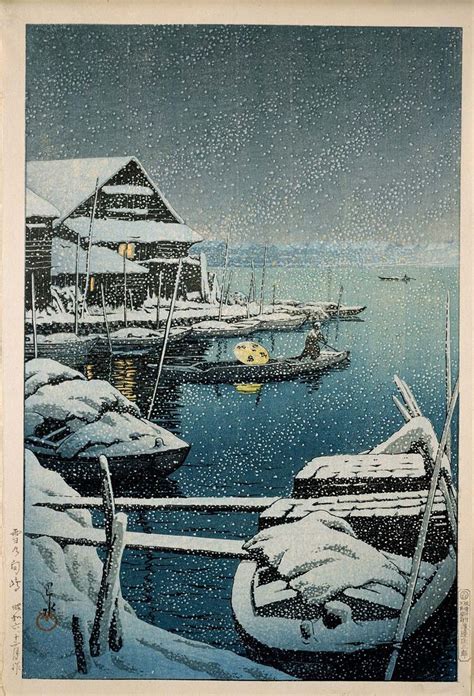 17 Best images about Snow Scenes in Japanese Prints. on Pinterest | The ...