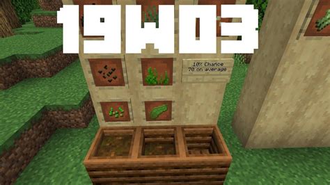 Minecraft News: 19w03 The Composter - YouTube