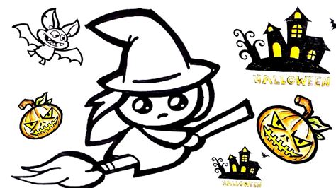 Cute Witch Drawing at GetDrawings | Free download