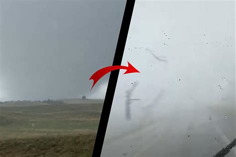 Watch Storm Chasers End Up INSIDE a Monster Tornado in Nebraska